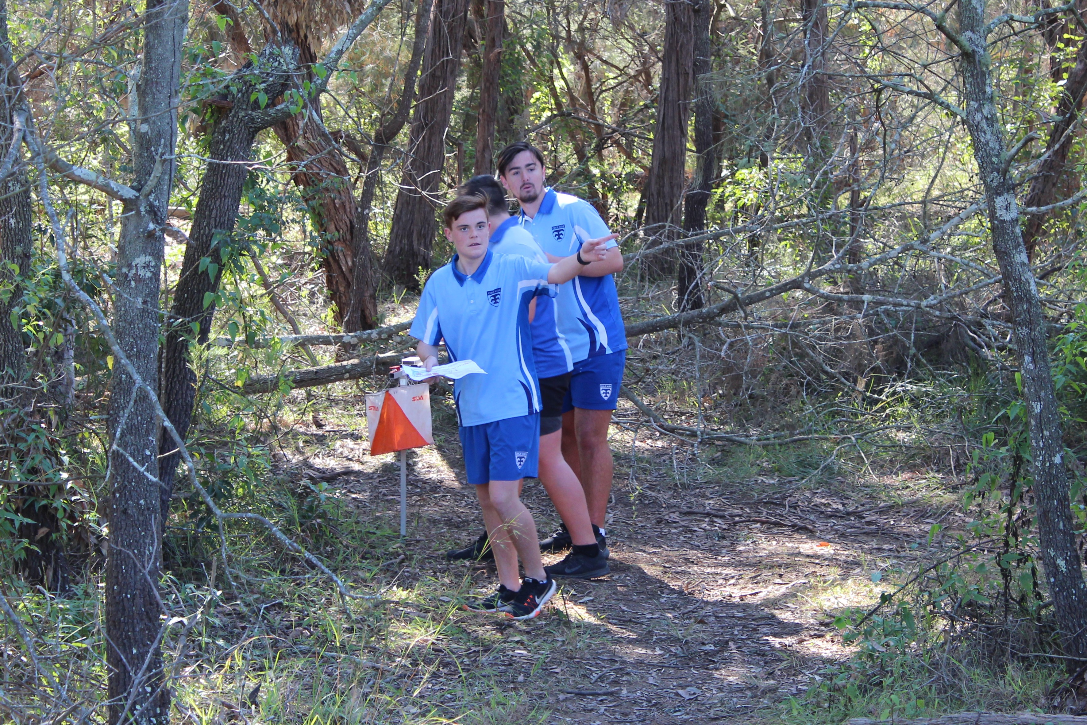 Sporting Schools - Students orienteering