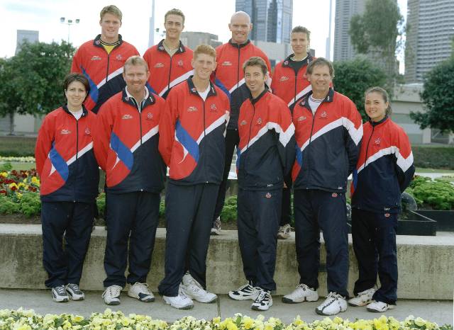 AIS Tennis team photo from 2001