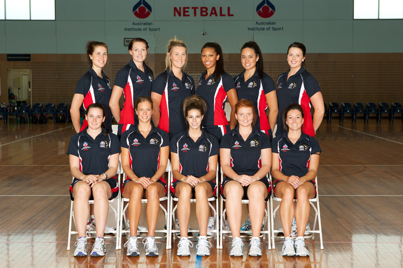 AIS Women's Netball Team Photo 2011